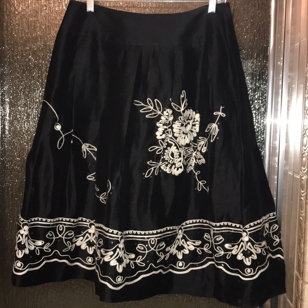 Talbots Linen/Silk Skirt